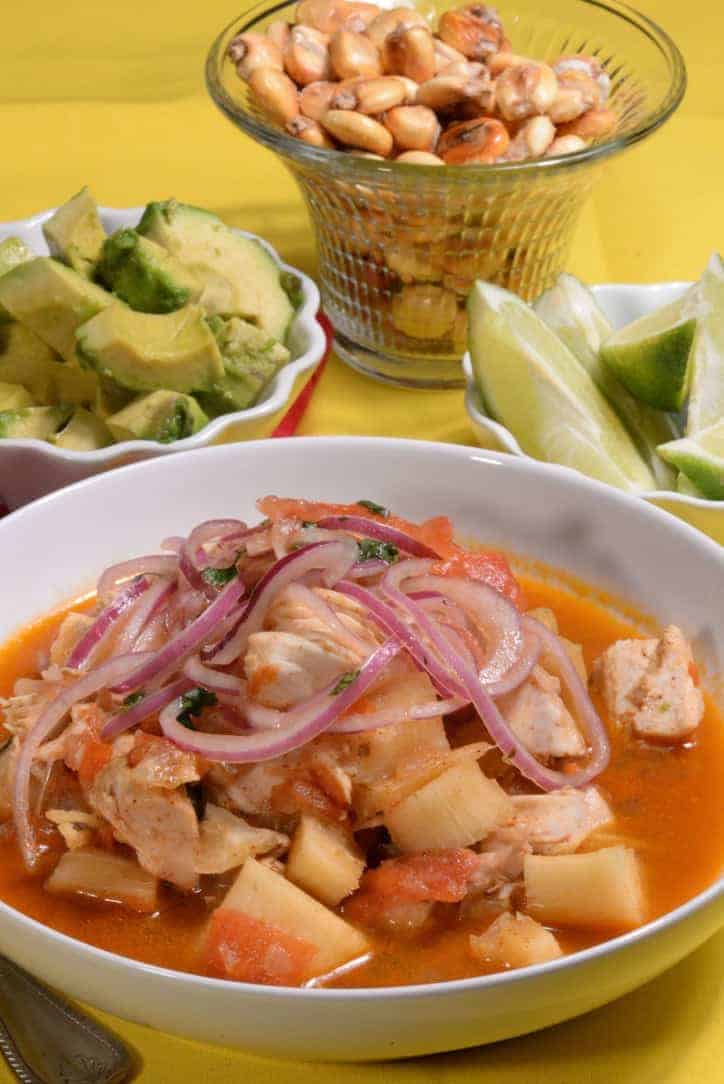 Ecuador Encebollado de Pescado (Fish Soup) - International Cuisine