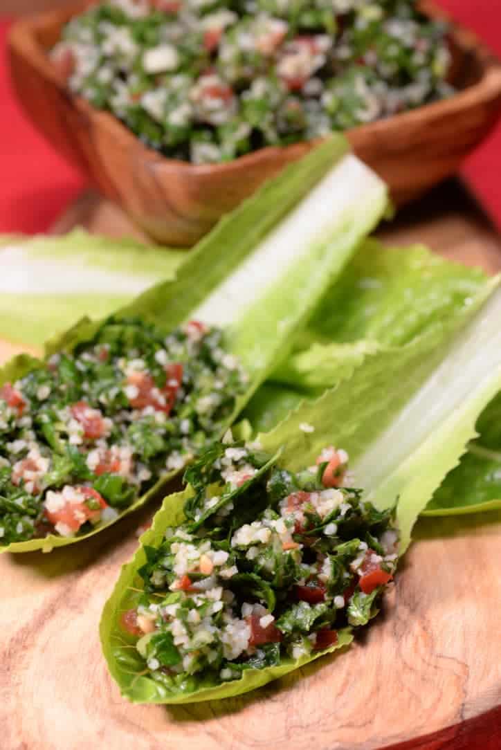 Lebanese Tabbouleh (Herb and Bulgur Salad) - International Cuisine