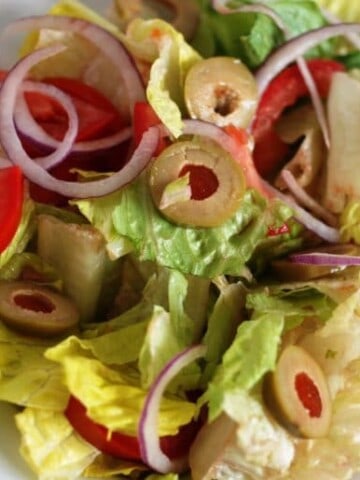Albania side salad