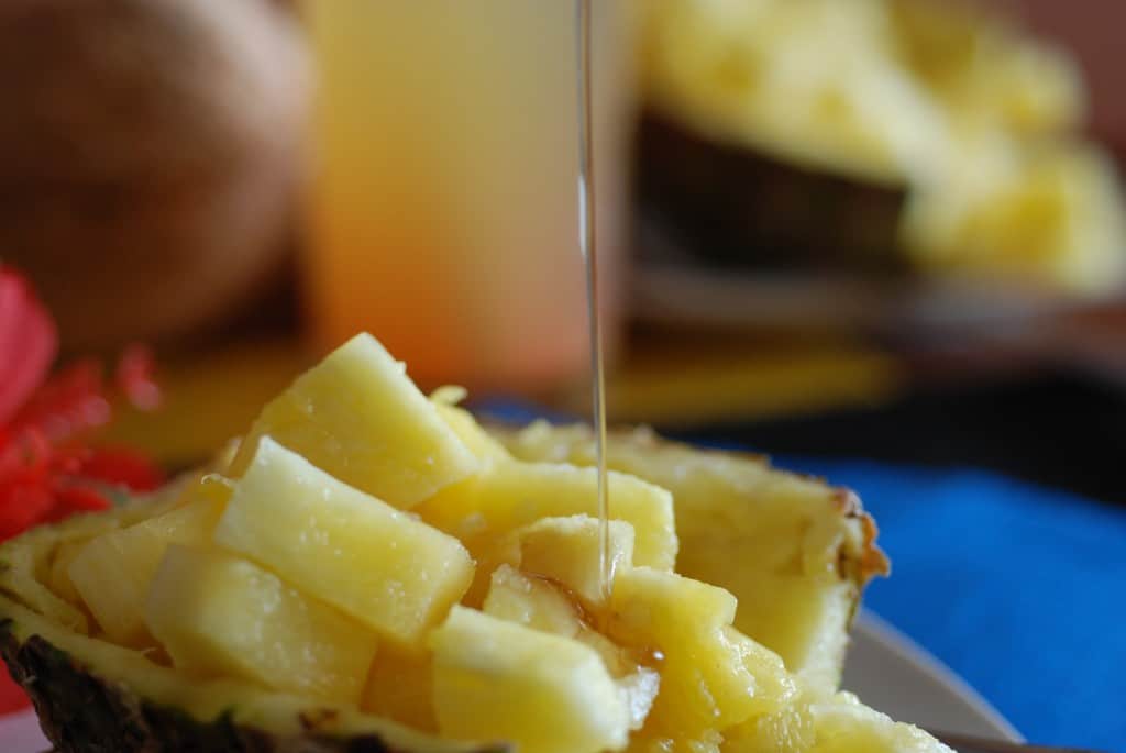 Antigua pineapple salad
