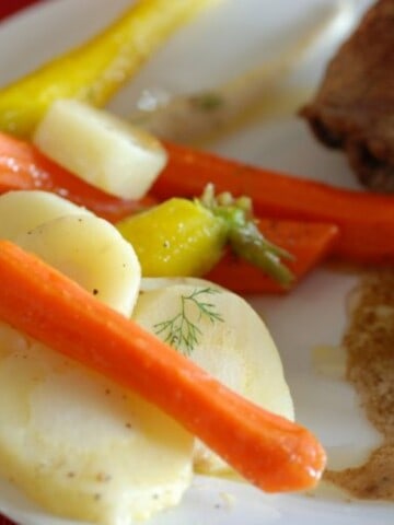 Belarus stewed vegetables