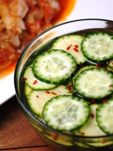Cote D' Ivoire Cucumber salad
