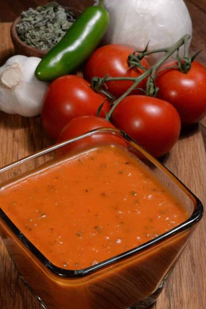 El Salvador Salsa Roja (Red Sauce) - International Cuisine