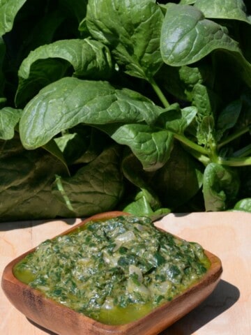 Equatorial Guinea Spinach Sauce
