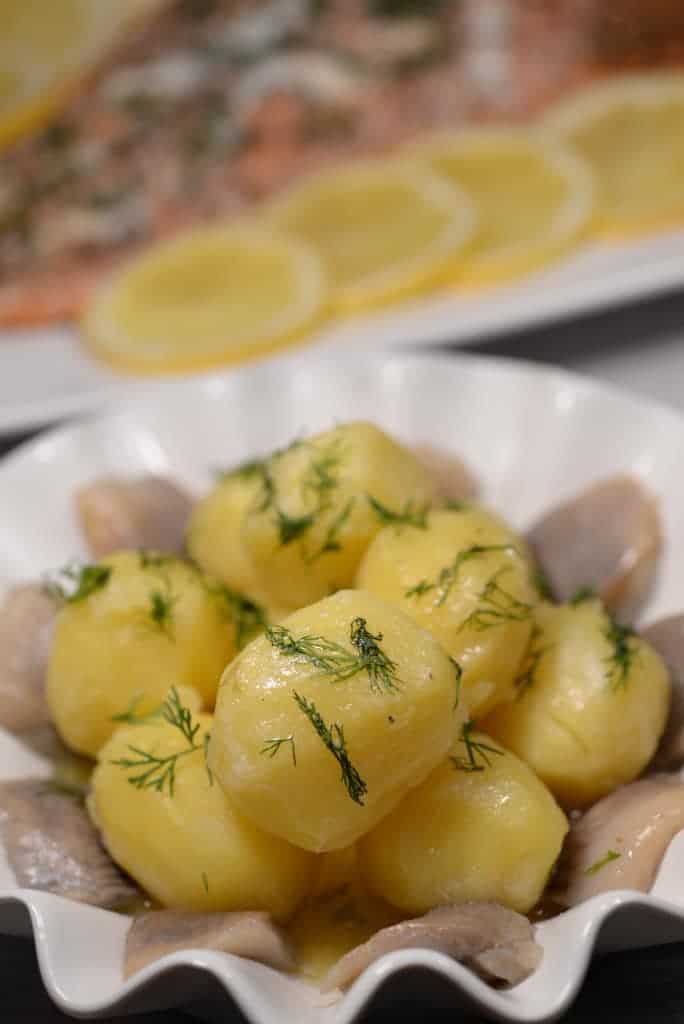Finland boiled potatoes