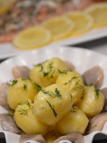 Finland boiled potatoes