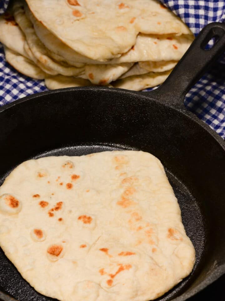 Jordanian Shrak (Flatbread) International Cuisine