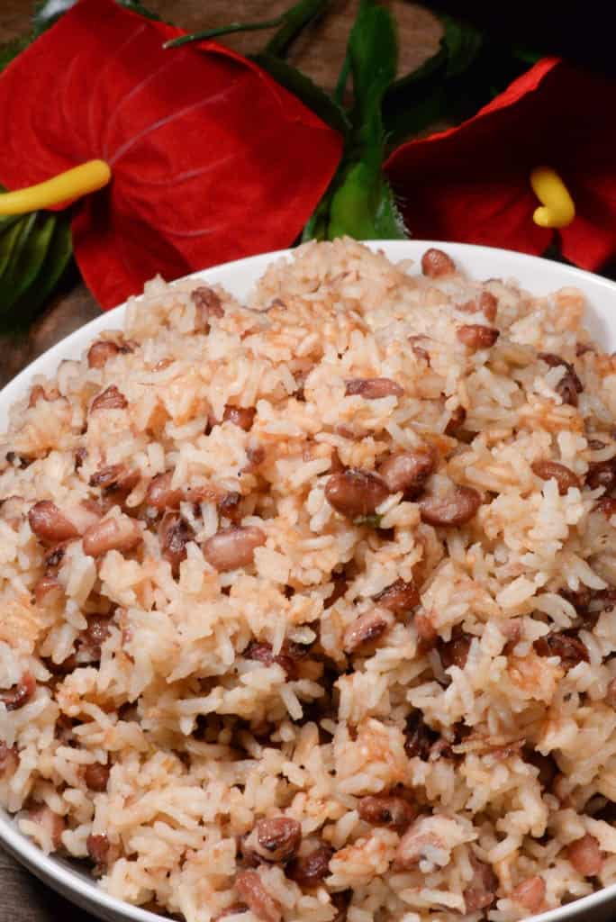 Haitian red beans and rice