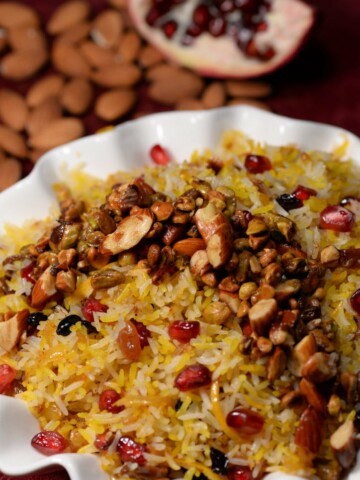 Iranian jeweled rice