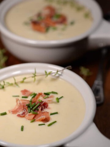 Irish potato leek soup