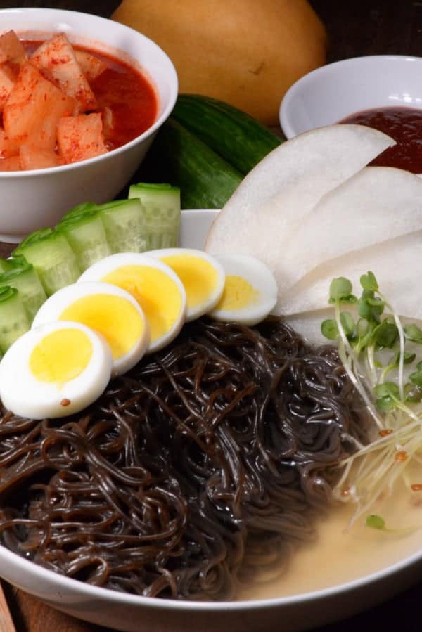 North Korean Naengmyun (Cold Noodles) - International Cuisine