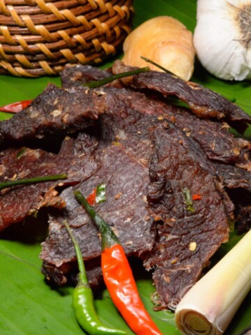 Laotian Beef Jerky