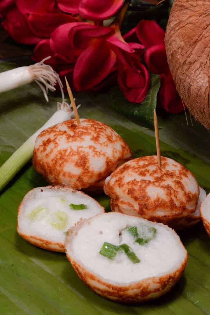 Thai Coconut Pancakes (Kanom Krok) Recipe