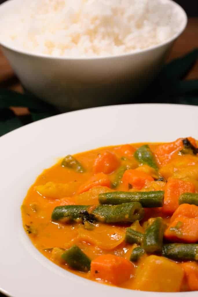 Maldivian vegetable curry