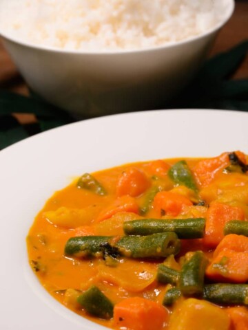 Maldivian vegetable curry