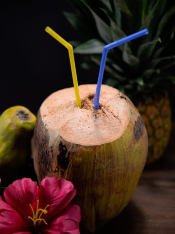 Marshallese coconut water