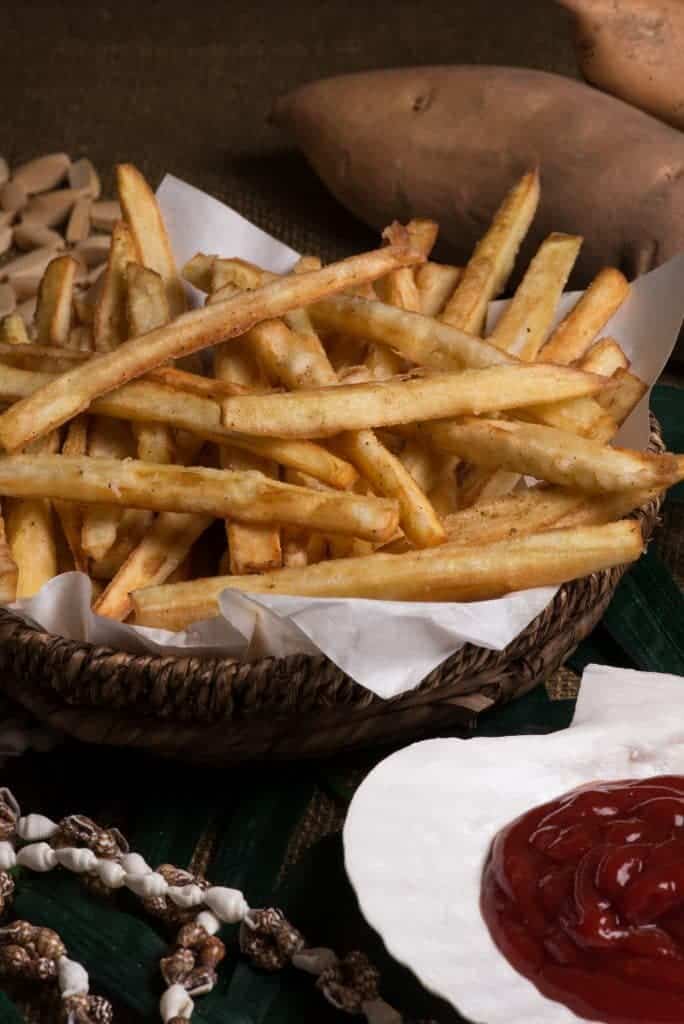 Nauru sweet potato fries