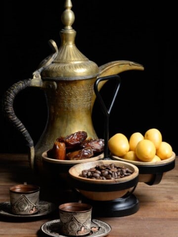 Omani coffee and dates