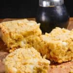 Sopa Paraguaya a corn bread with cheese and eggs